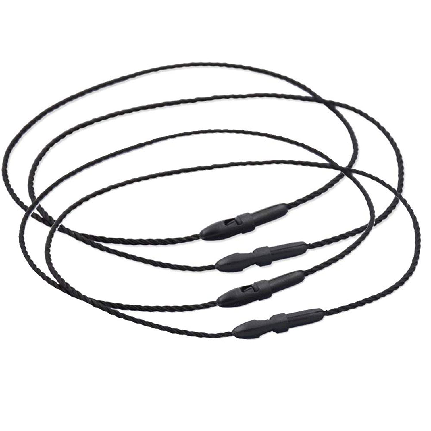 100 Corde Nylon Con Chiusura A Scatto Shappy - 20cm Nero Per Etichette E Decorazioni - Foto 6