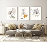 PERSONNALISATION : Ces posters ont des couleurs et des motifs différents. Idéal pour une décoration tendance et personnalisée. Choisissez le poster adhésif qui vous ressemble.