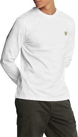 Cotton Long Sleeve Tee by Lyle & Scott