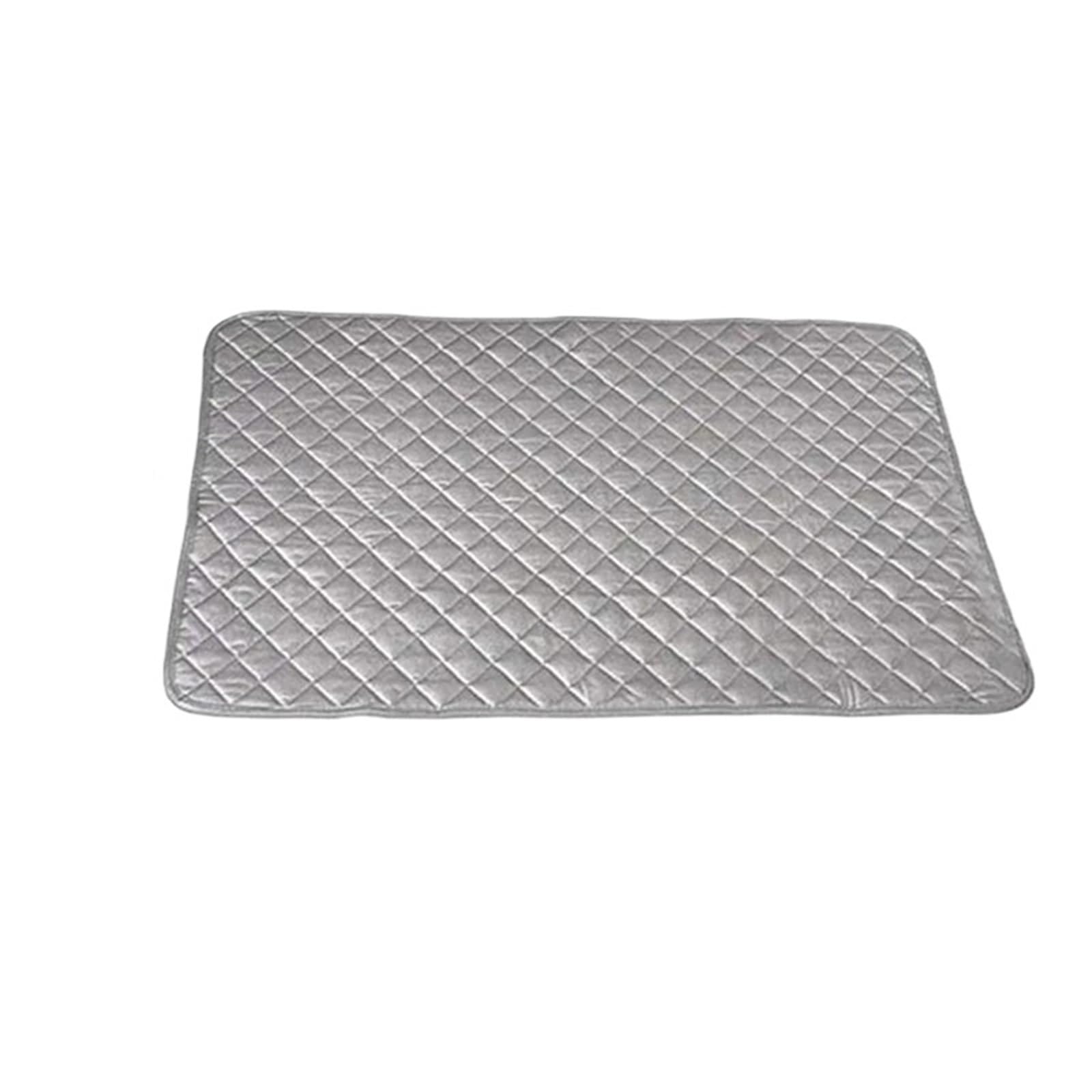 Bügelbrettbezug Bügelmatte, Wäschepad, Waschmaschine, Trockner, Abdeckbrett, hitzebeständig, Decke, Netzpresse, Kleidung, Schutz, 48 x 85 cm/60 x 55 cm Bügeltischbezug(48x85cm)
