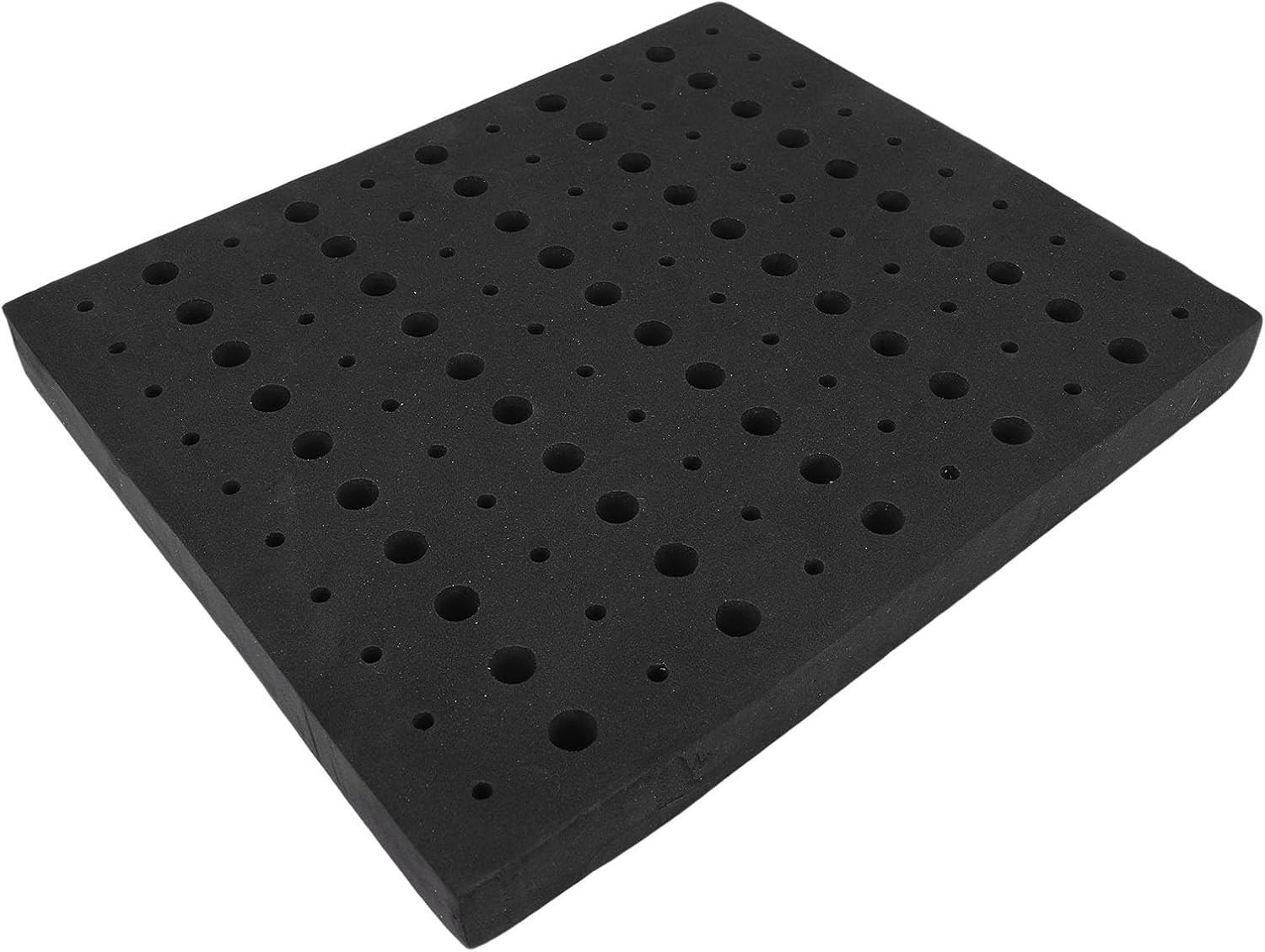 Router Bit Tray, High Density EVA Foam Milling Bit Organizer, with Precise 1/4 & 1/2 Inch Holes, Ideal for Workshop Tool Box Storage (EVA Router Base)