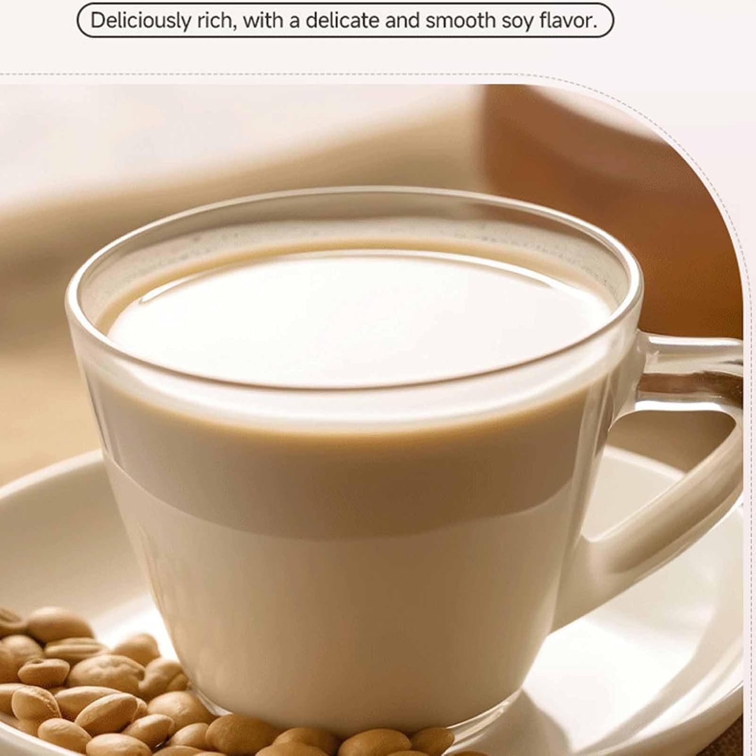 Stainless Steel Nut Milk Maker, 1200mL, Automatic Soybean Milk Machine with Timer, Multifunctional Nut Milk Maker Machine for Fruits Vegetables, High Speed Grinding, Low Noise