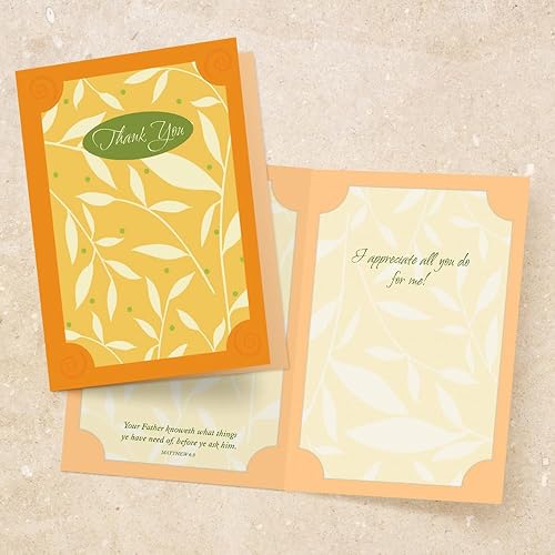 Miniatura 8 de Faithfully Yours Greetings - Surtido de tarjetas de agradecimiento religiosas en caja, con gratitud con versículos bíblicos de las Escrituras (caja