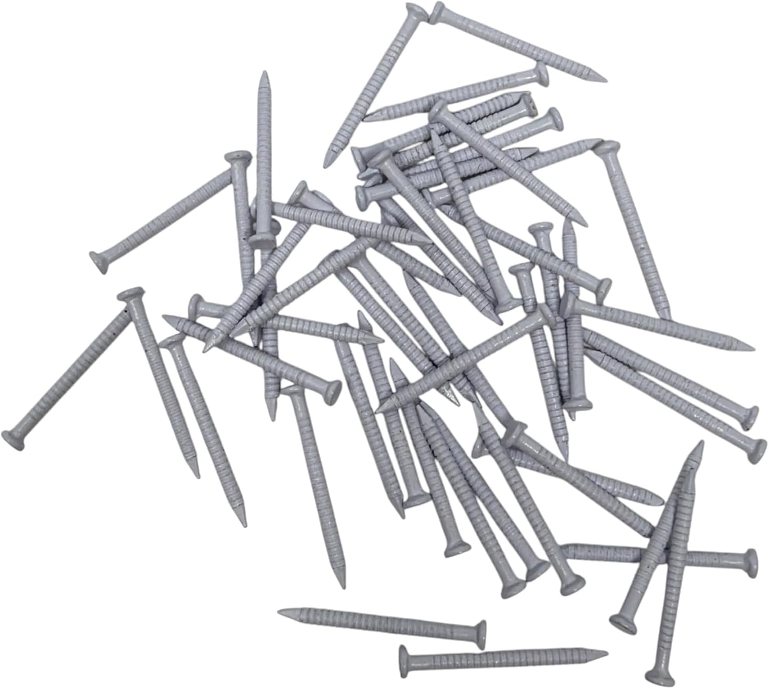 Everbilt Panel Paneling Nail 1 Inch - Ringshank (1 oz, White)