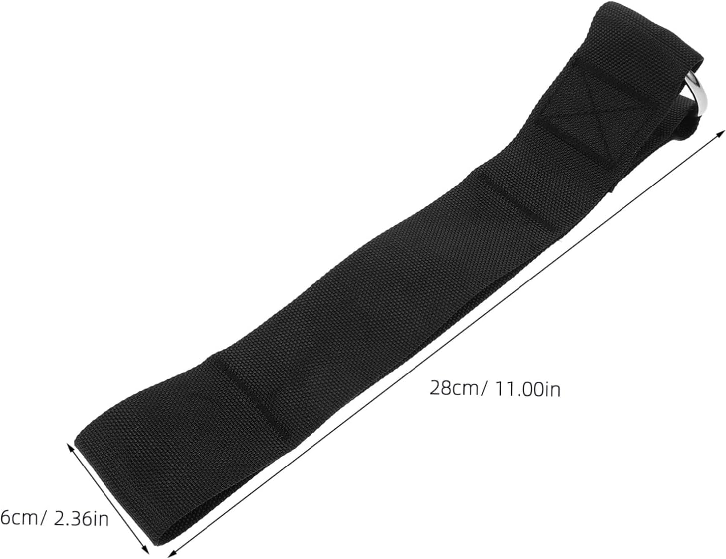 Heavy Duty Weight Plate Loading Strap for Weight Lifting Fitness Belt for Dumbbells and Barbells Easy Installation Elegant Black Design