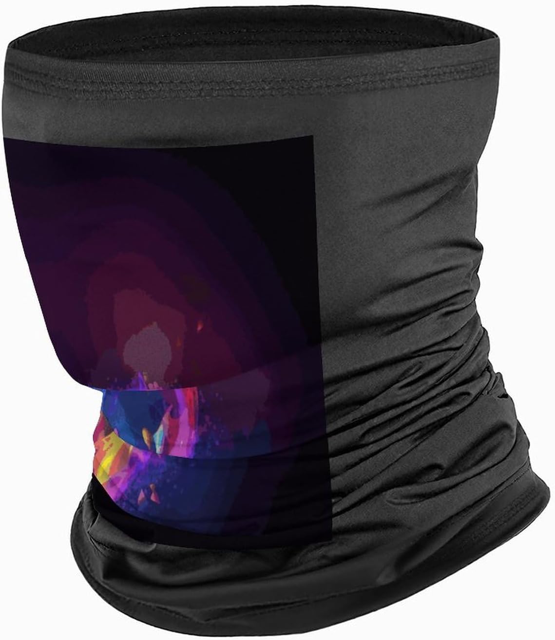 Rainbow Heart Face Mask for Men Women,Neck Gaiter Sunscreen Breathable,Face Cover for Skiing Fishing Hiking Cycling