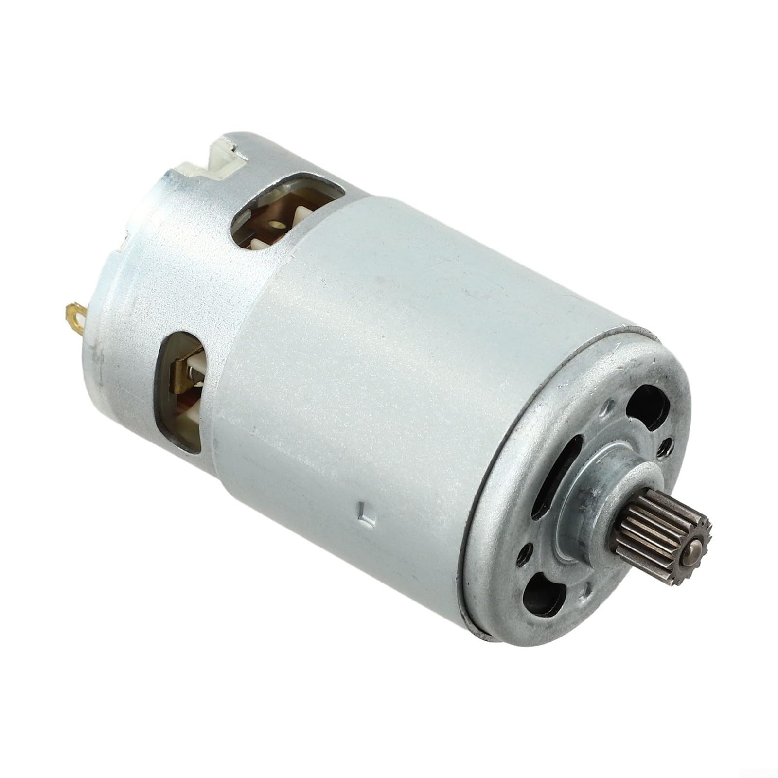 Motore RS550 21V DC per utensili elettrici senza fili incluso per motosega e sega a moto alternativo con 14 denti ingranaggio 8,2 mm