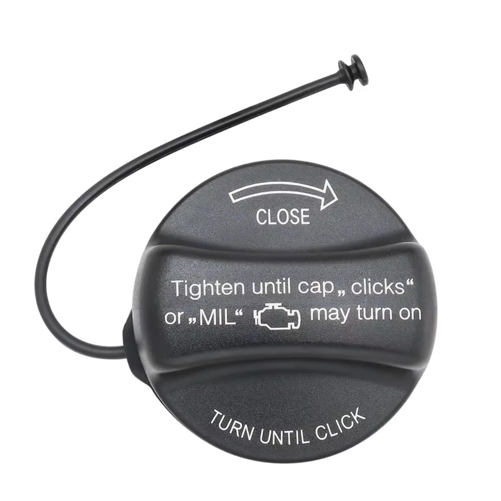 Tappo del Serbatoio di Ricambio Compatibile con Mini per Cooper Tappo del Serbatoio del Carburante 2002-2018 per Clubman 2016-2018 16117222391 Tappo del Serbatoio del Carburante