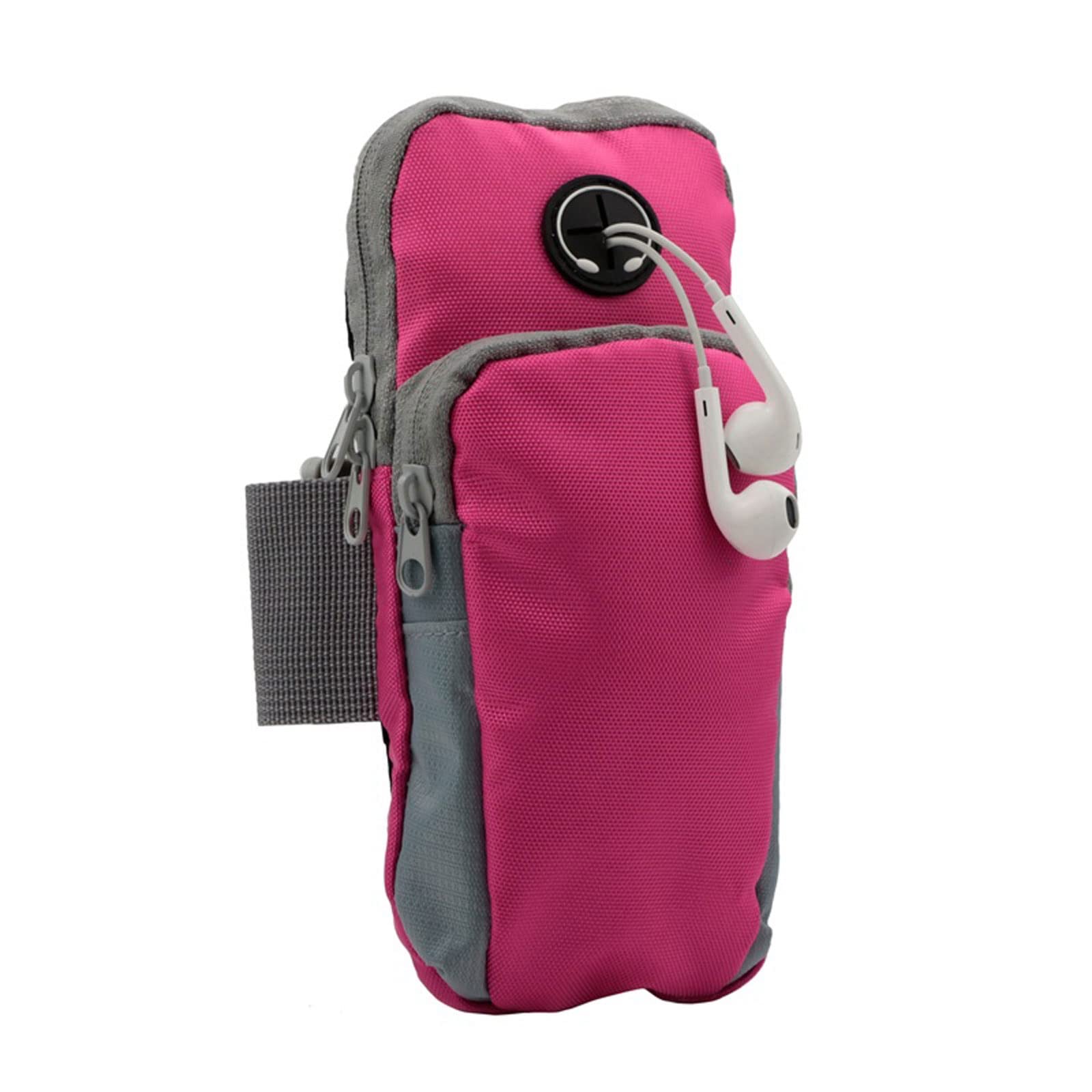 JINGYAN Brassards pour téléphones Portables Runing Bras Sac Titulaire de téléphone Jogging Gym Couverture de Brassard imperméable Ajustable Sacs de Cyclisme de vélo de vélo(Green)