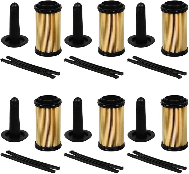 UF101 Truck Urea Filter Fuel Filter Fits for adblue Denox 2.2 Urea Pump Replaces 21376693 21516229 D295 UF101 47364243 5303604 1457436033 (Set of 6)