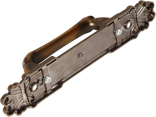 Miniatura 7 de TOPINCN 2 manijas de puerta, estilo europeo, estilo antiguo, manija de aleación de zinc, manija de armario, puerta de granero, accesorios de entrada