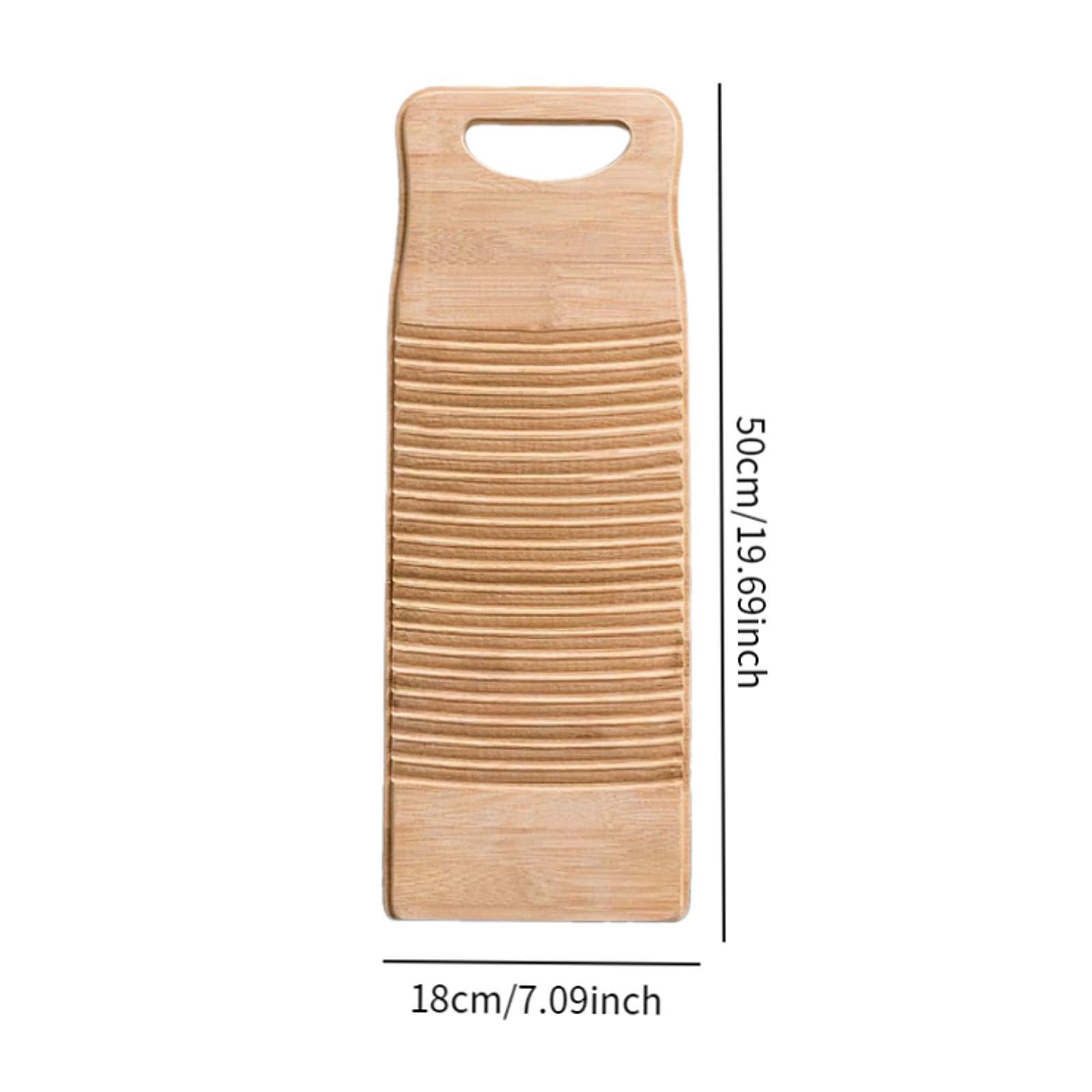 Rechteckiges Waschbrett für Die Wäschereinigung, Handwaschwerkzeug für Kleidung Und Accessoires, 50x18cm