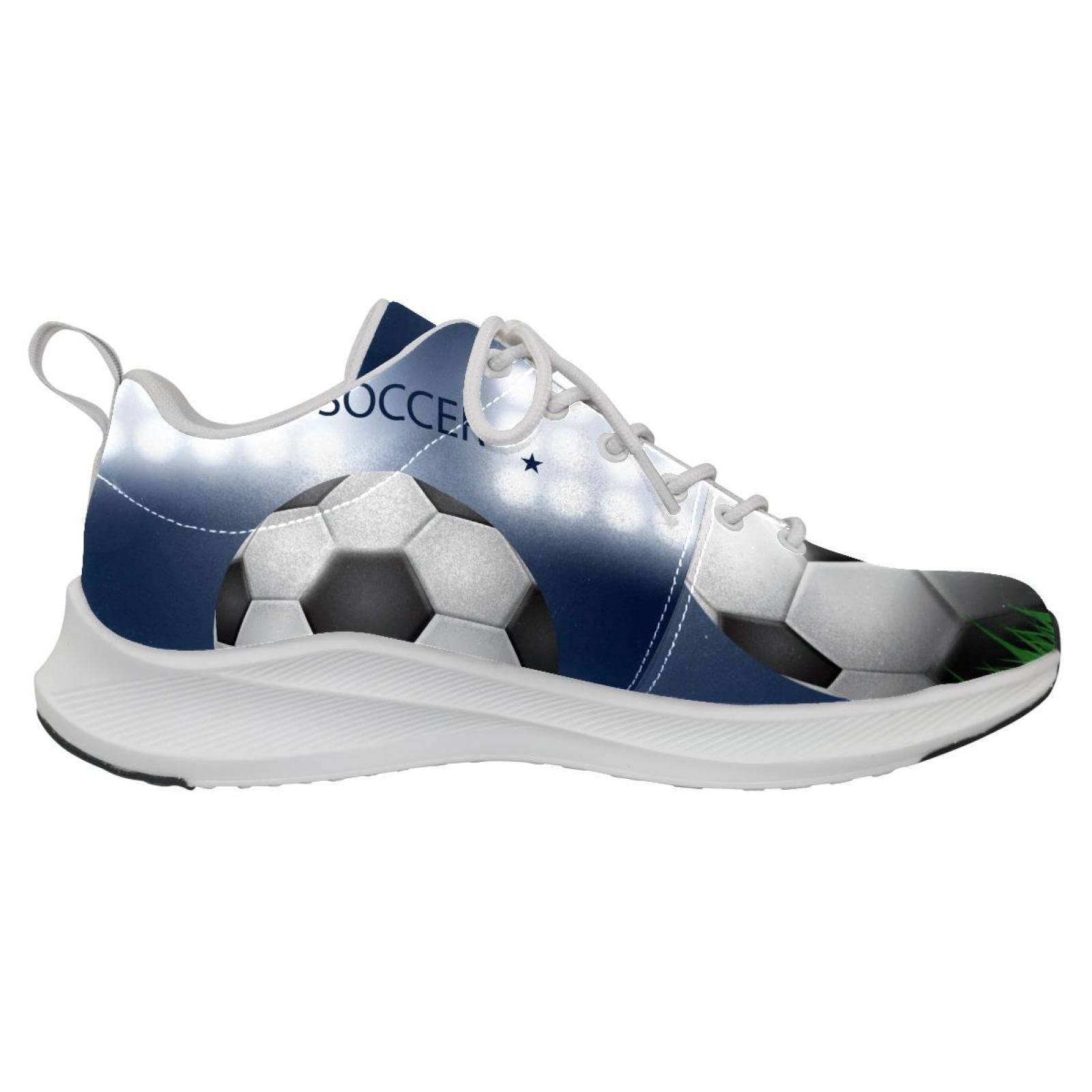 Spersonalizowane trampki lekkie buty do chodzenia do biegania sportowe trampki na co dzień piłka nożna trawa, Wielokolorowy, 37.5 EU