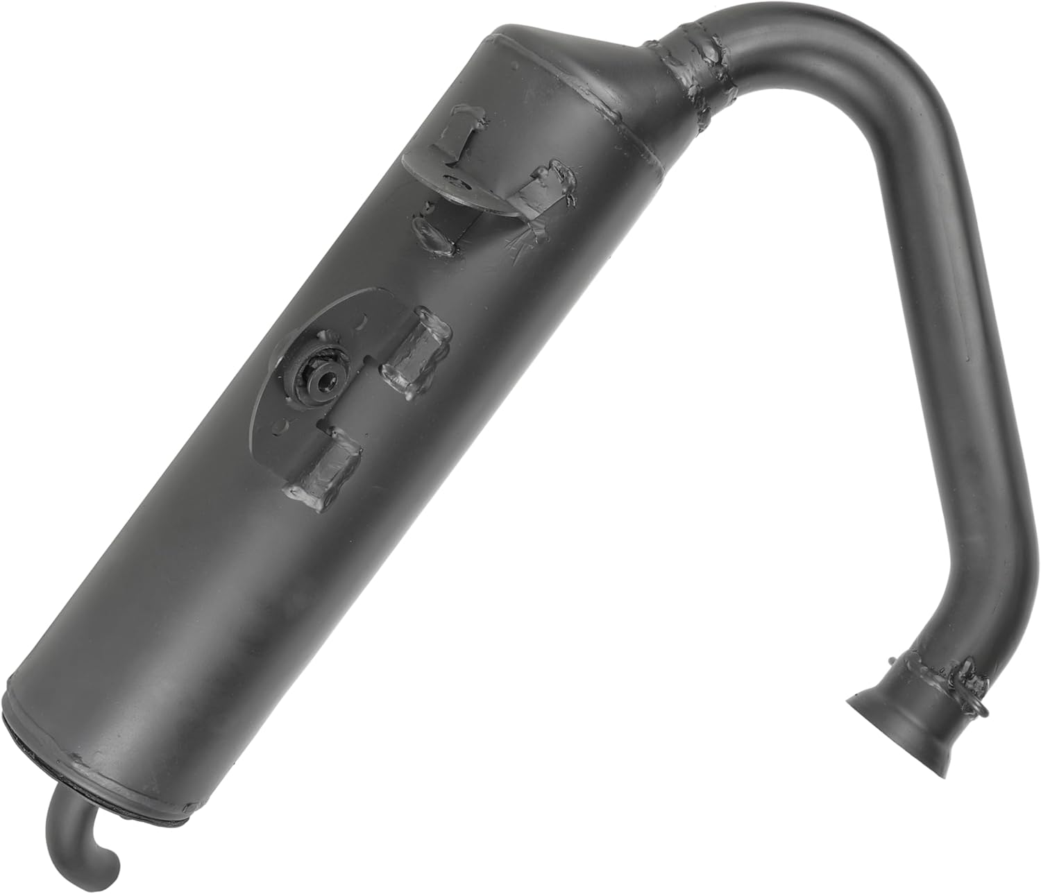 Caltric Complete Exhaust Muffler with Arrester Compatible with Yamaha Viking VI YXC700 4X4 2015-2025