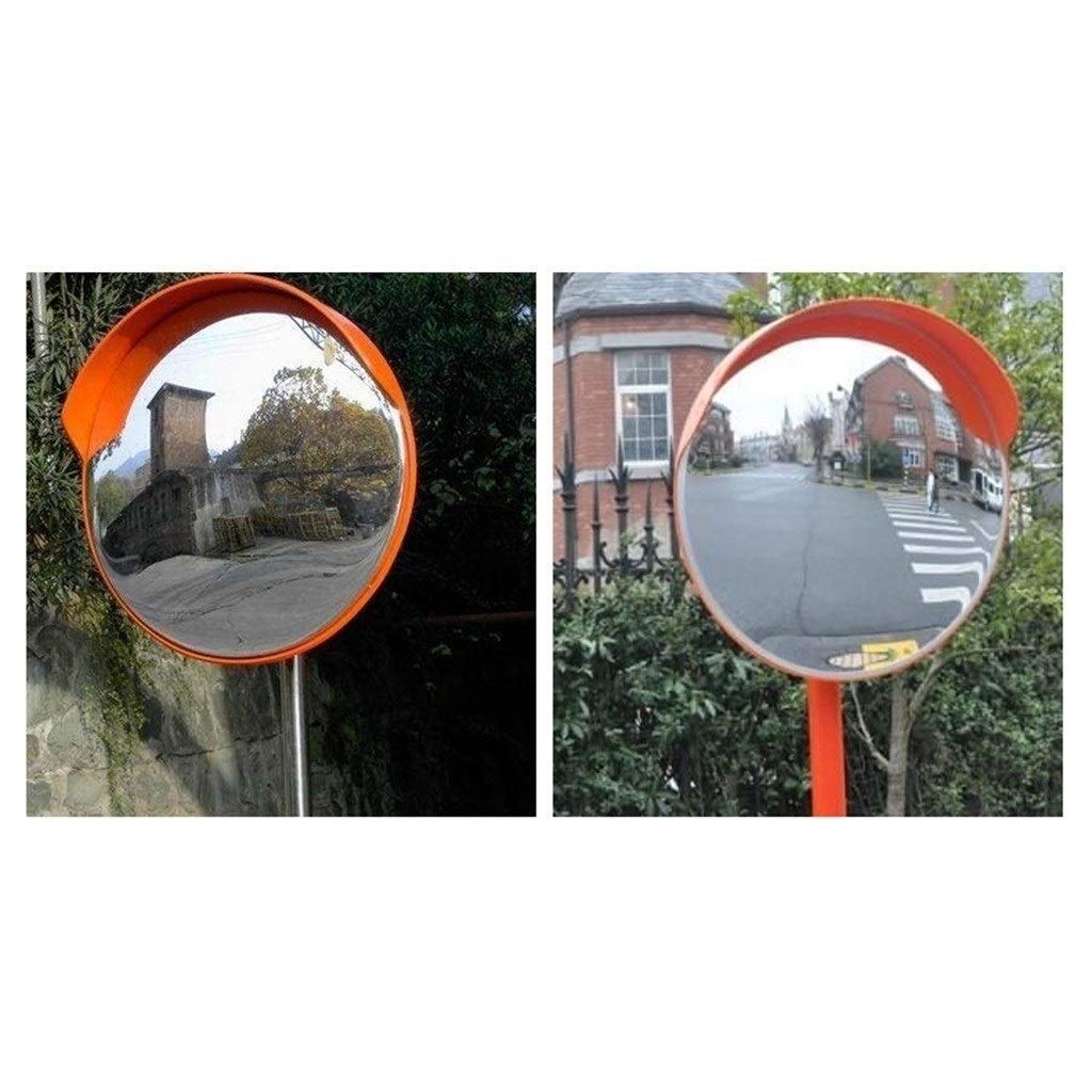 Espejo de Zona ciega de Centro Comercial antirrobo, inastillable, Convertible, Lente Gran Angular Redonda sin deformación Diámetro del Espejo: 30-80 CM (tamaño: 30 CM)