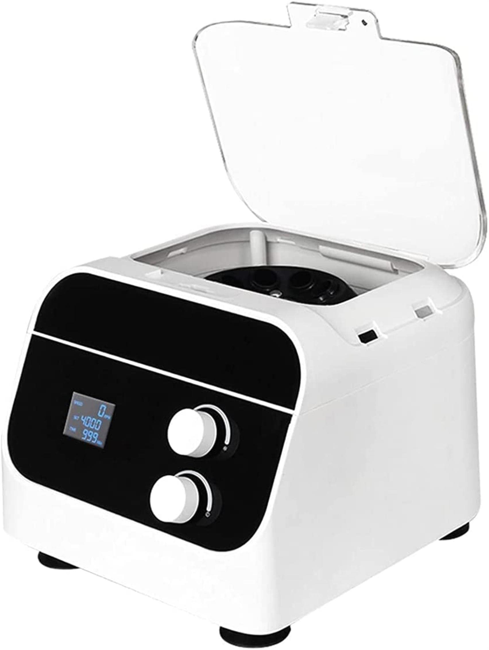 AADECOR Electric Centrifuge, Intelligent LSC Desktop PRP Centrifugal Machine 4000 RPM Beauty Serum Separation Practice Machine for 2 ml/5 ml/7 ml/10 ml Blood Collection Tubes, 6 x 10 ml