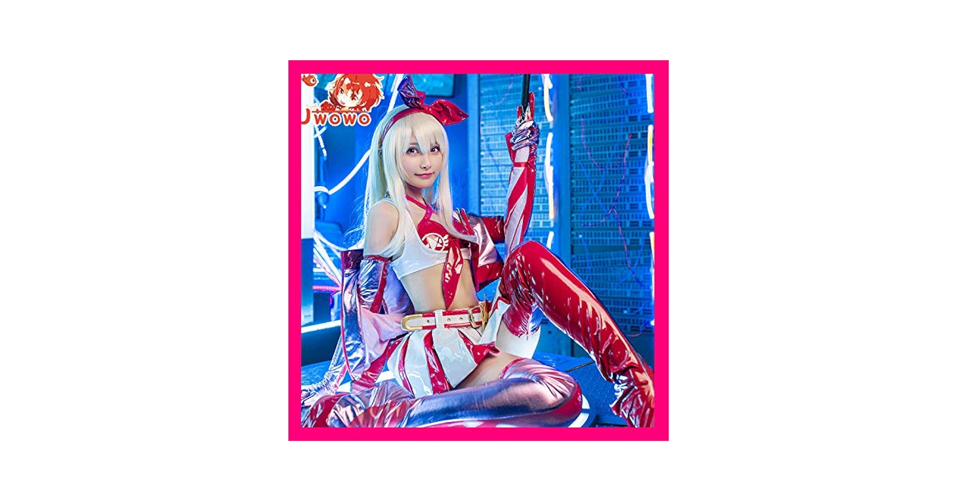 Fate/kaleid liner プリズマイリヤ レースクイーン コスプレ衣装 Amazon.co.jp: [XhWser] プリズマ☆イリヤ レースクイーン