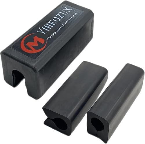 Miniatura 2 de YiheoZux My2148 Soporte de Remolque de Travesaño para Motor Fuera de Borda, Kit Completo con Culata de Ram Único, Remolque de Motor y Bloqueos de