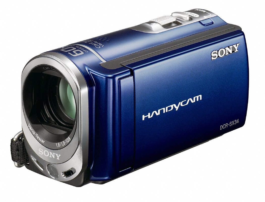Sony DCR-SX34 kamera (Flash, 60 x optik zoom, 6,9 cm (2,7 inç
