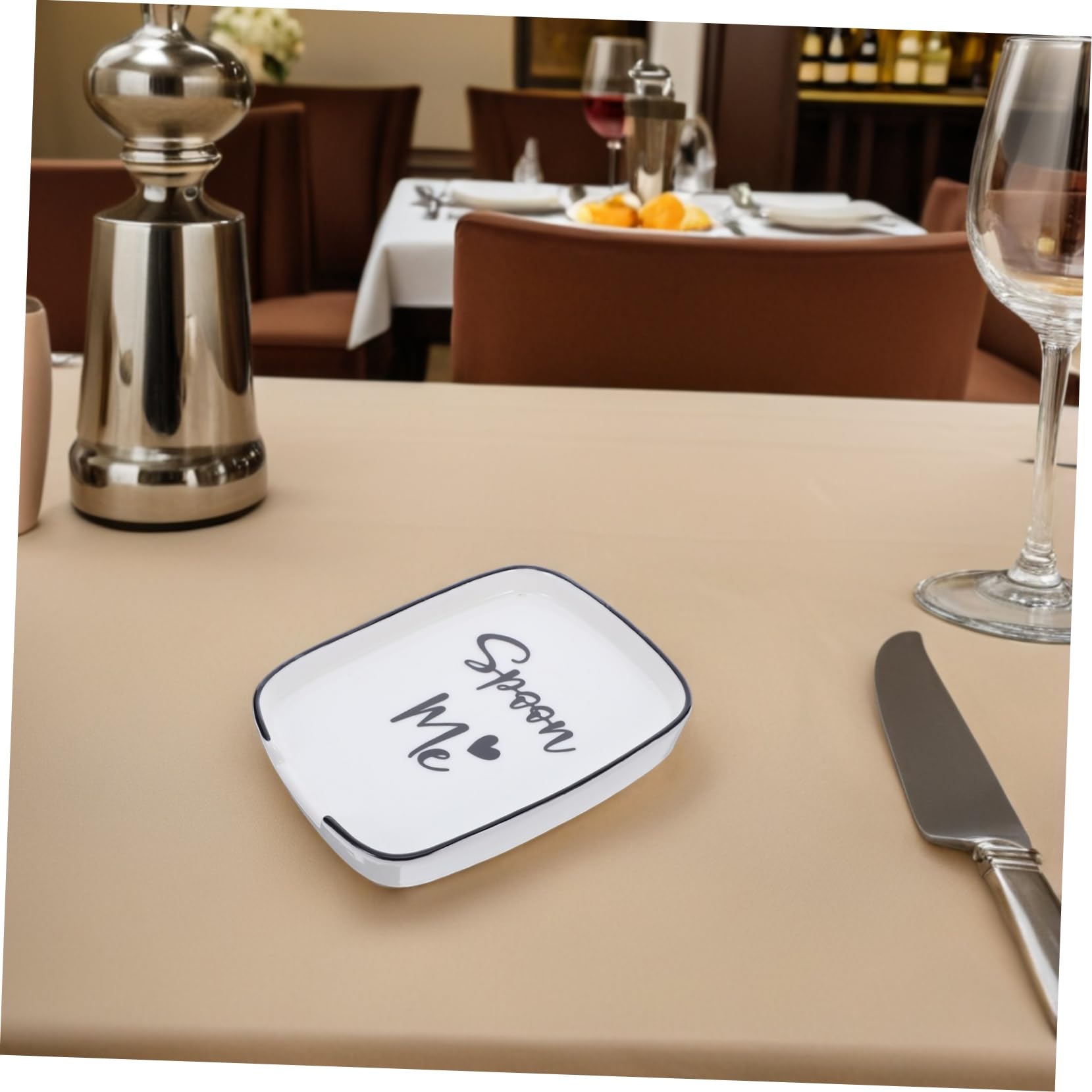 INOOMP 2piezas Reposacucharas de Cerámica Hechas Mano Portacucharas para Estufa para Soportar Cucharas de Cocina Espátulas y Pinzas la Encimera de Cocina
