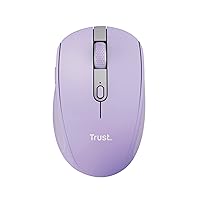 Trust Ozaa Mouse Wireless Bluetooth + 2.4GHz, Mouse senza Fili Silenzioso Compatto