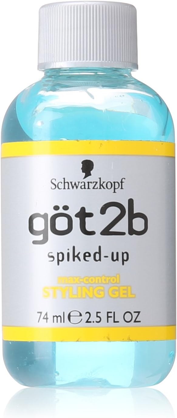 Got2b SpikedUp MaxControl Styling Gel for Unisex, 2.5