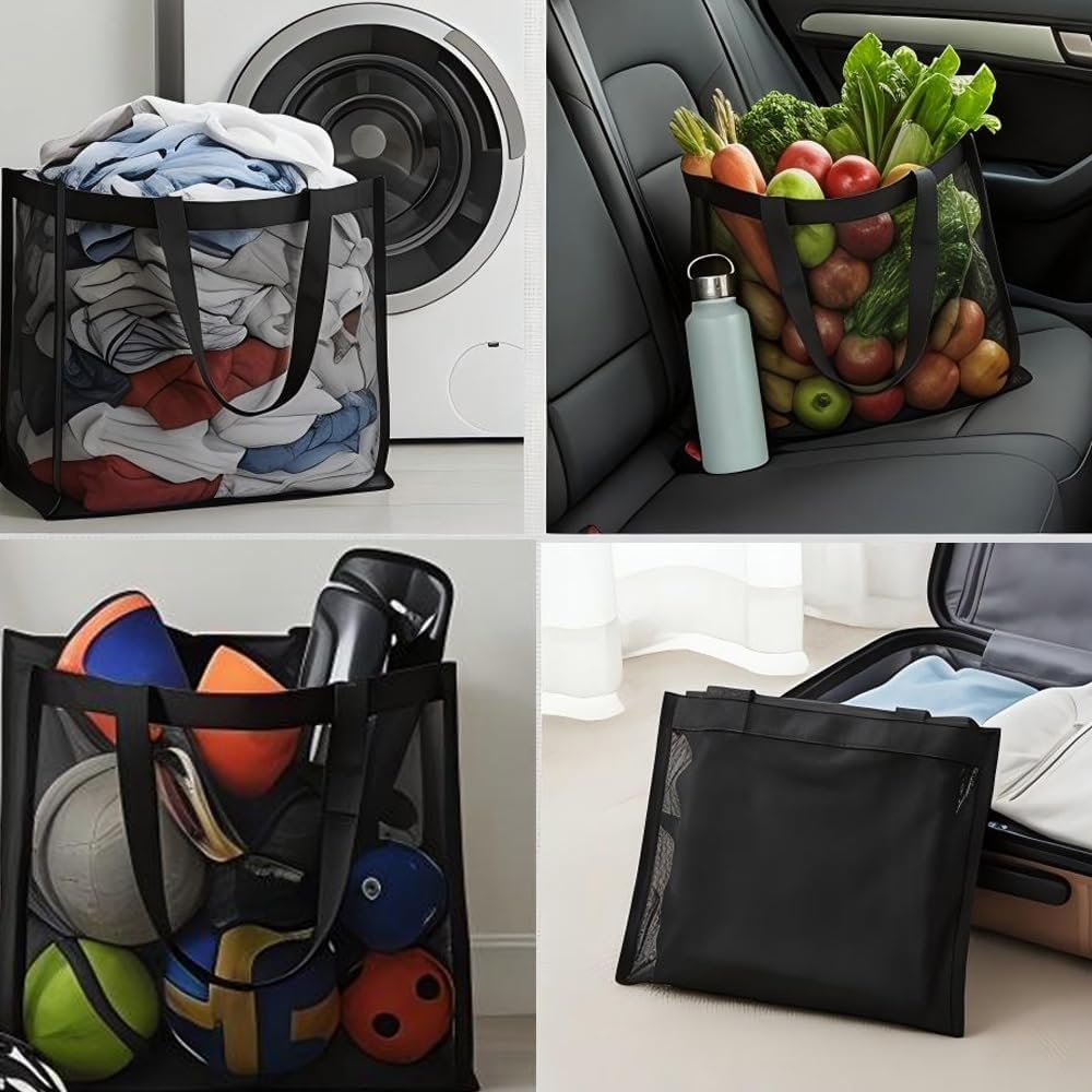 Mesh Laundry Bags Dorm Essentials Garment Bag Laundry Hamper Stuff Sack