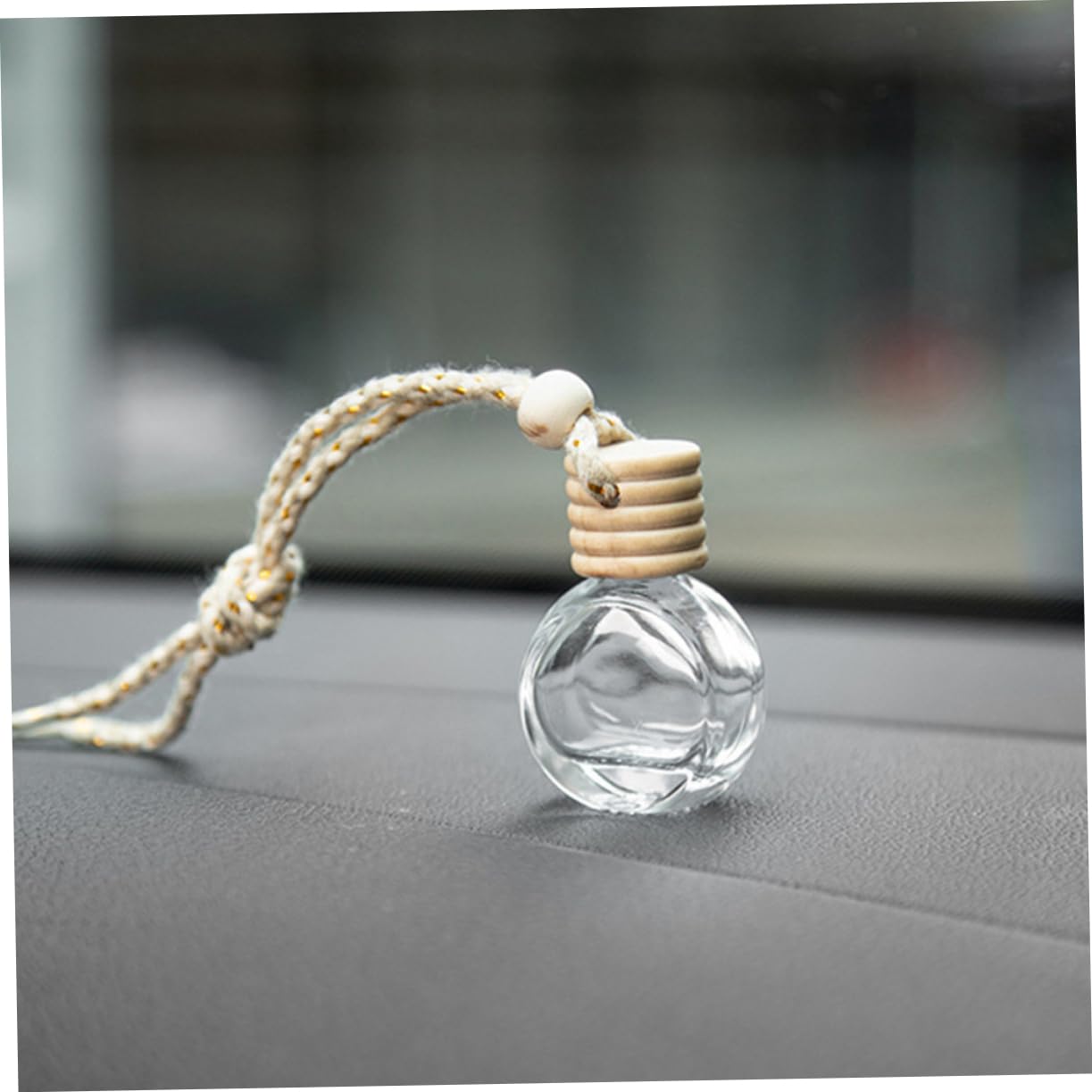 PRETYZOOM 5 Series Botella De Perfume Del Coche Colgante De Botella Difusora Ambientadora Botella Difusora De Coche Colgante Refillable Perfume Bottle Car Air Freshener Vidrio 10 Piezas X 5