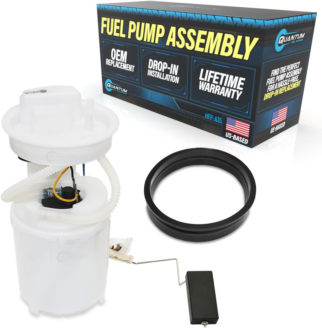 QFS Fuel Pump Assembly for 1998-2009 VW Golf, Jetta, New Beetle, Bora & Lupo Models, Replaces Airtex E8424M, Restores OE Performance