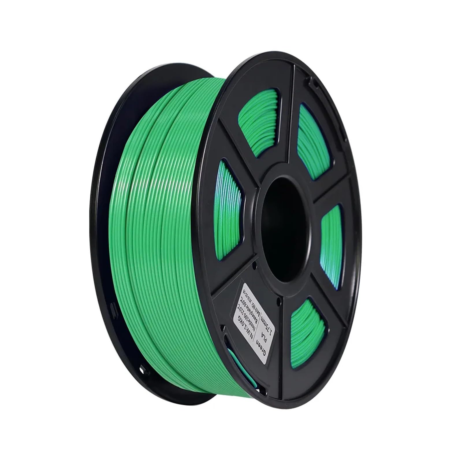 Filament PLA do drukarek 3D, Filament PLA 1,75 mm kg wielokolorowy do drukarki 3D(Groen)