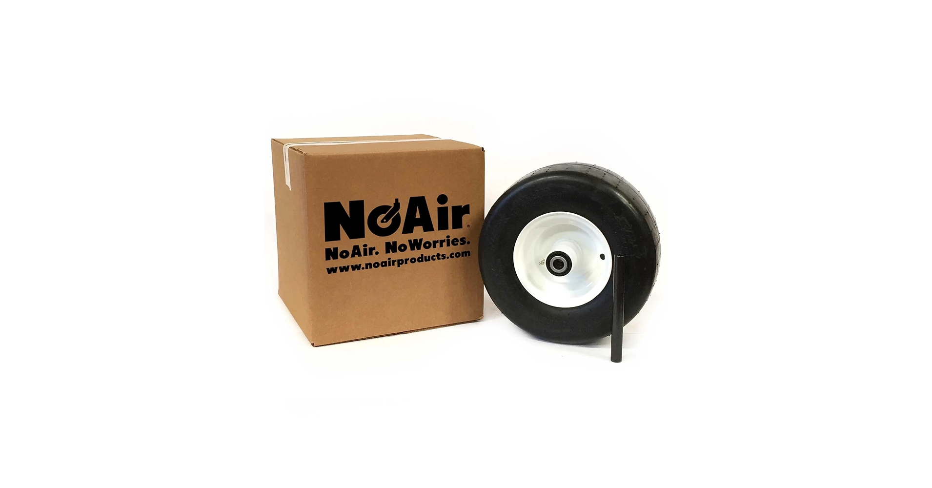 Amazon.com: NoAir® (1) Flat Free Tire Assembly 13x6.50-6