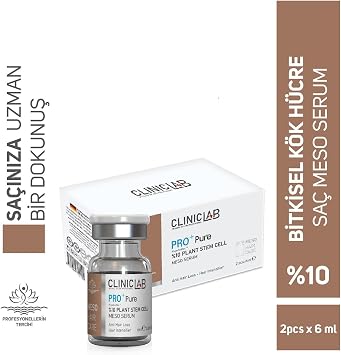 Saç Köklerini Uyarıcı%10 Bitkisel Kök Hücre Içeren Meso Serum 6 ml X 2 Adet