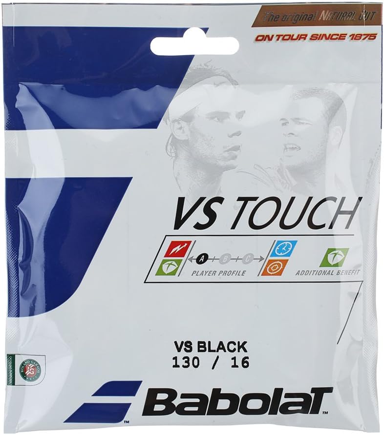 Babolat VS Touch Tennis String 16 Gauge in Black