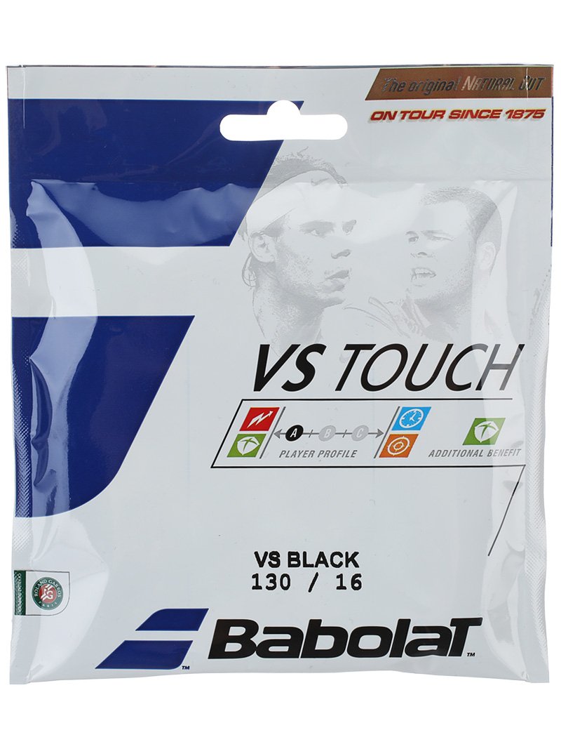Amazon | BabolaT「VSタッチ 130/135 BA201025」硬式テニスストリング