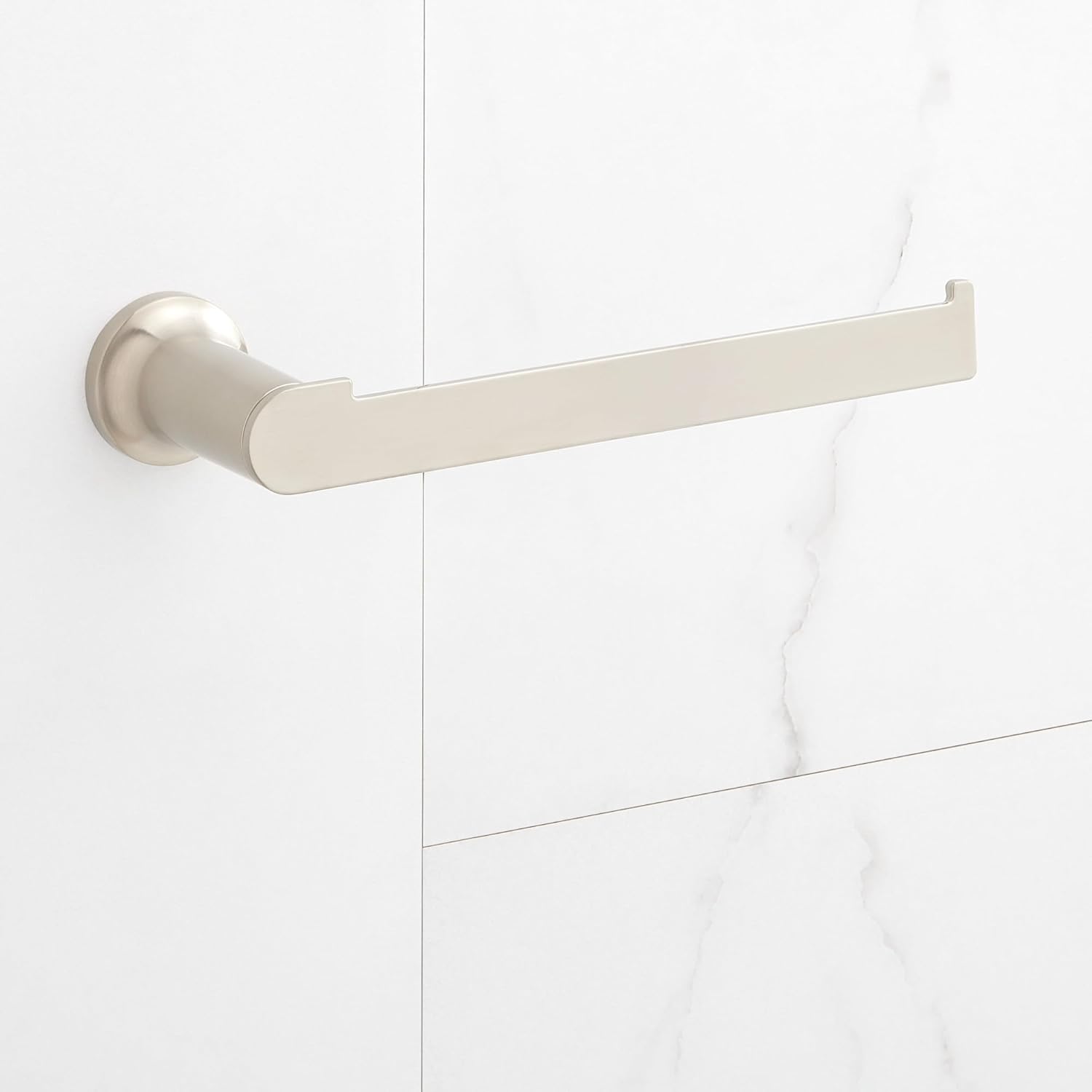 Signature Hardware 953659 Berwyn 10" Wall-Mounted Towel Ring - Brushed Gold