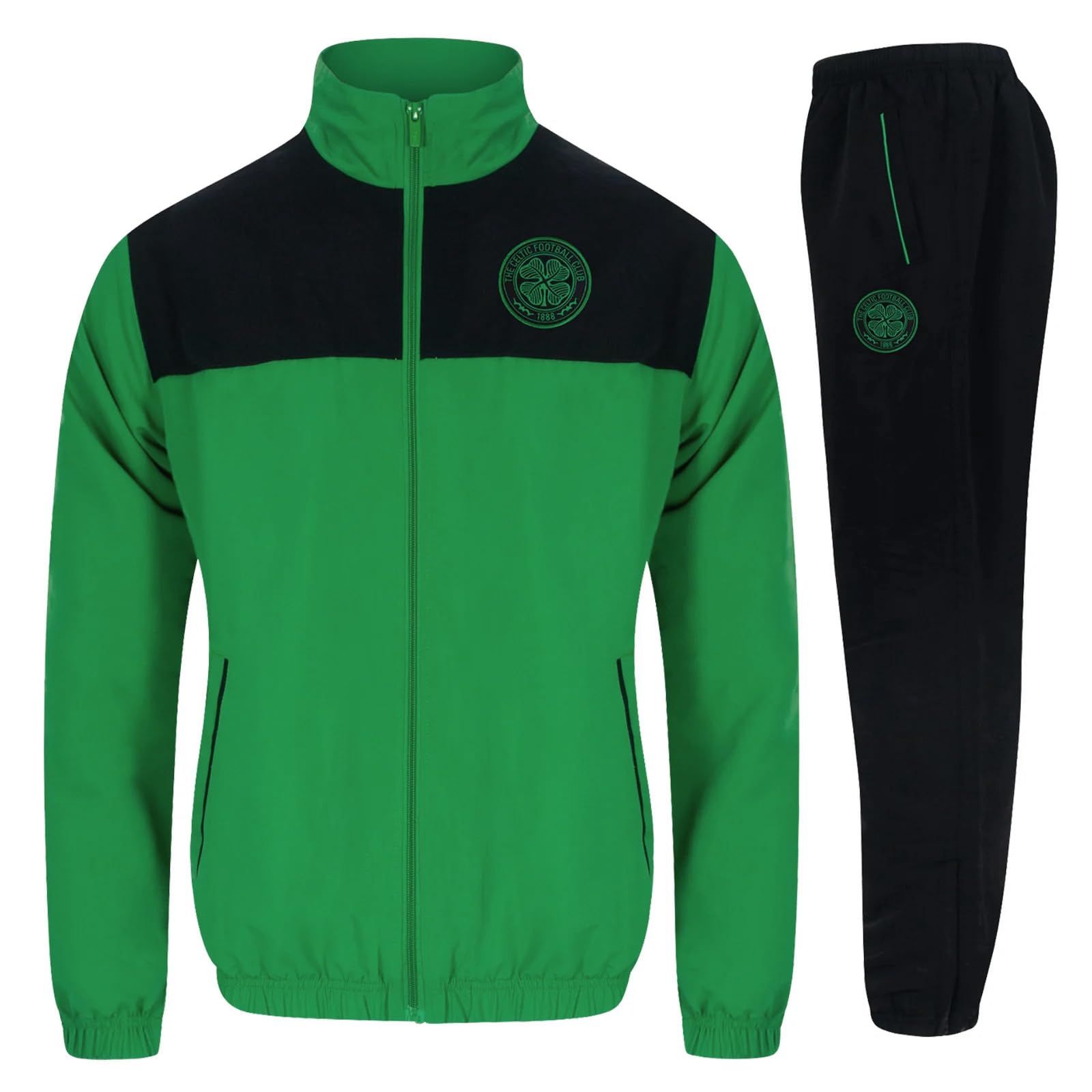 Celtic FC - Herren Trainingsanzug - Jacke & Hose - Offizielles Merchandise - Geschenk für Fußballfans