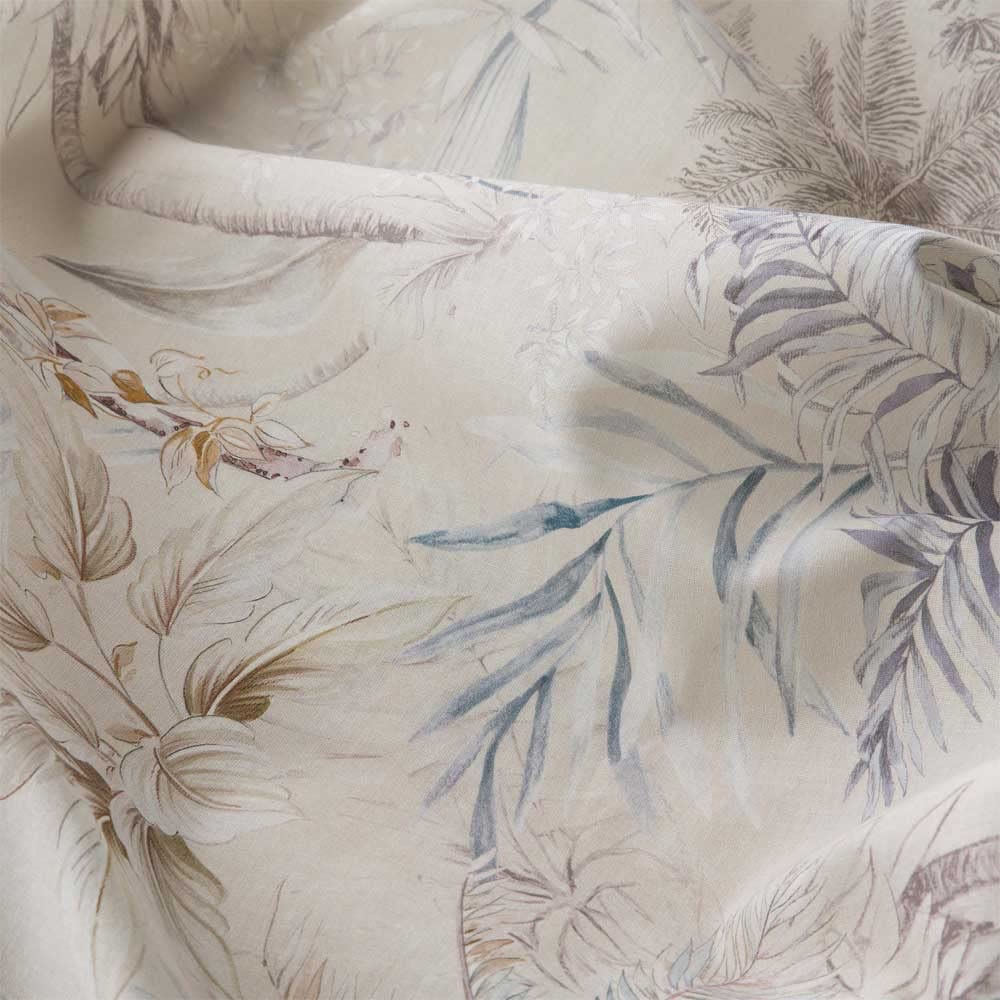 COTTON ARTean Funda Nórdica Cama 150 Ecuador satén 200 Hilos Multicolor | Incluye 3 piezas: F.Edredón 240x220 + 2 F.de Almohada Cierre Botones.Algodón Certificado OEKO-TEX