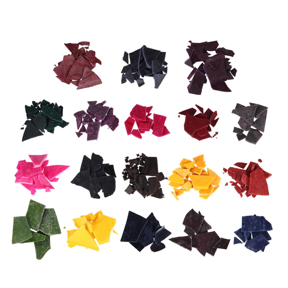 Gadpiparty 18pezzi Per Cera Fai Da Te Per Candele Per Cera Di Soia Di Colorante in Fiocchi Adatto Professionale e Domestico
