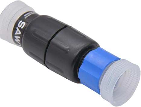 Sawyer Sp2129 Sp128 Sp129用デュアルヘッド浄水器アダプター - 標準ボトルと互換性があり、浄水洗浄用のカップリング。