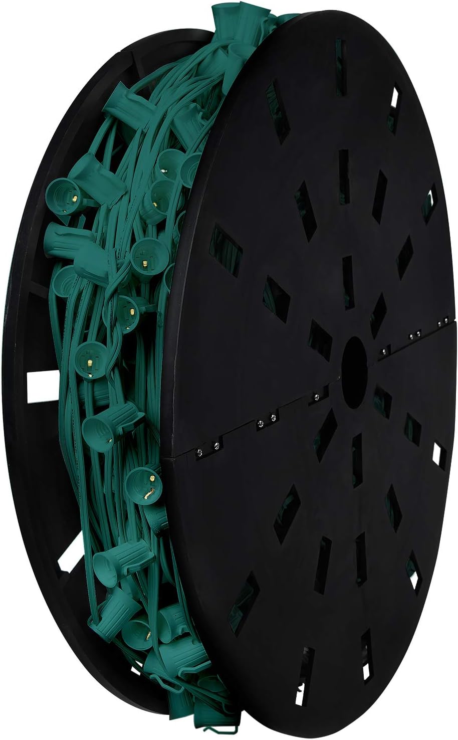 Buy Brightown Commercial 500FT C7E12 Christmas Light Sockets Set Spool