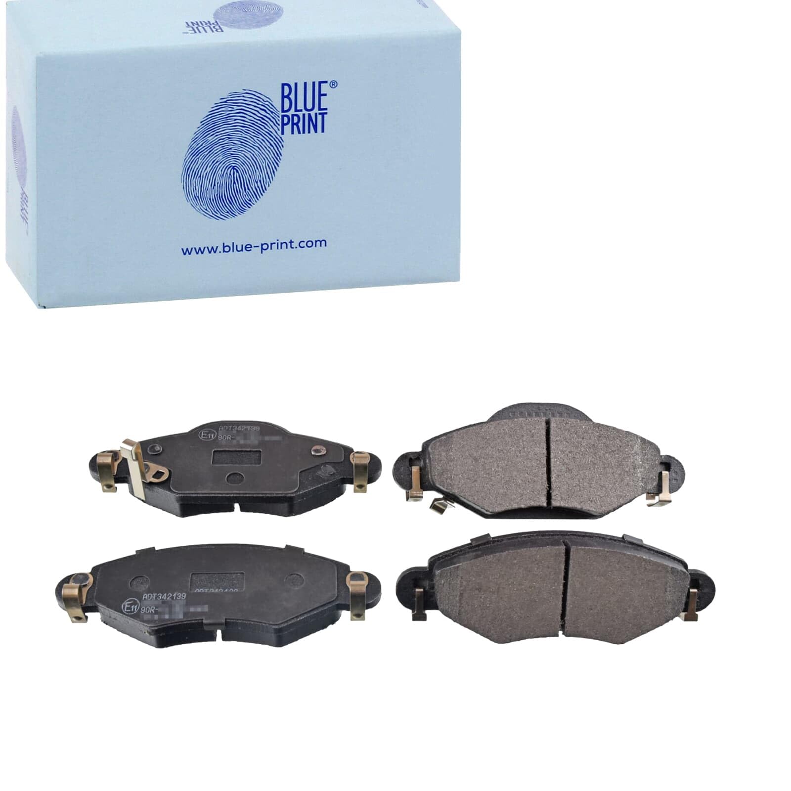 Brake Pads Set fits TOYOTA YARIS NLP10 1.4D Front 01 to 05 1ND-TV Blue Print New