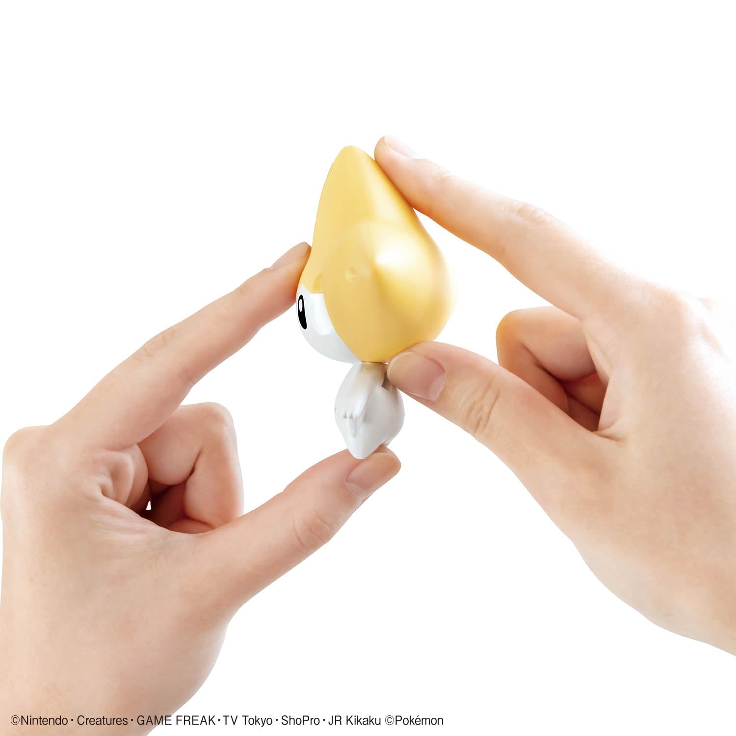 BANDAI SPIRITS Pokemon Plamo Collection Quick!! 23 Jirachi Modello in plastica codificato a colori