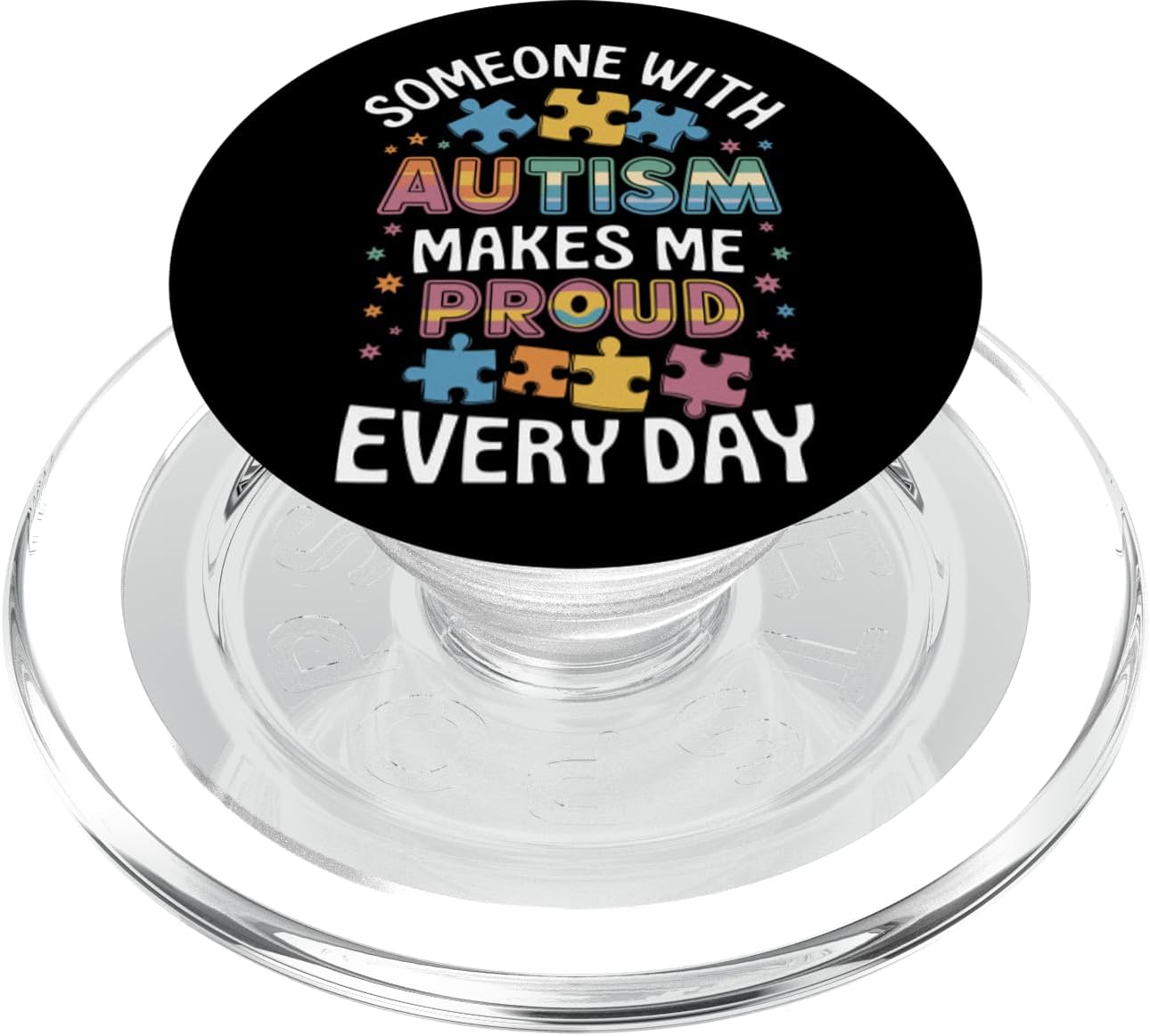 Autism Awareness Month PopSockets PopGrip for MagSafe