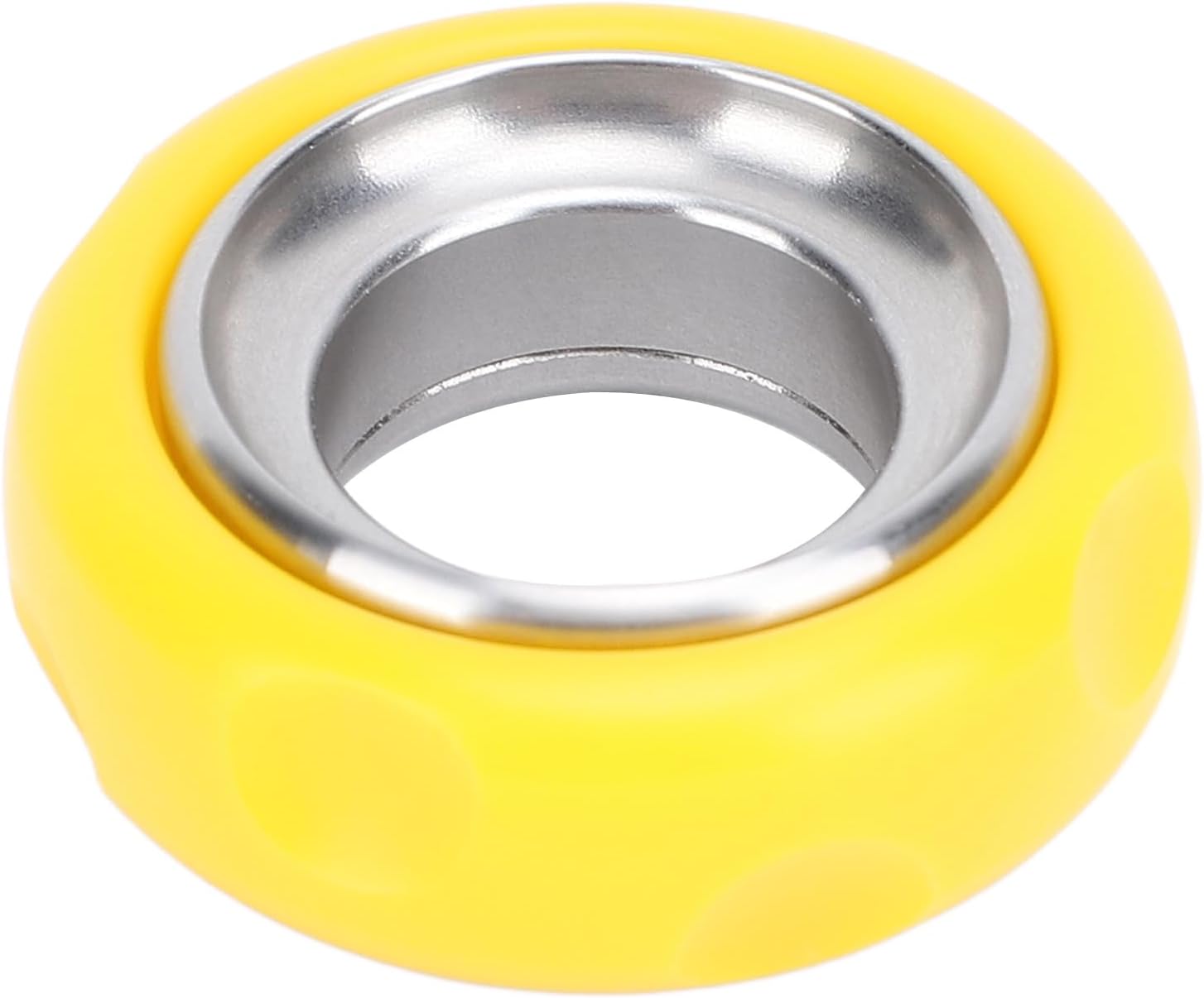 JTLB Ratchet Ring Yellow Stainless Steel Gyroscope Mechanical Decompression Stress Relief Ratchet Paragraph Ring for Adult Children, JTLB26siu94zm0
