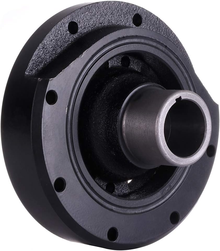 CCIYU Harmonic Balancer Belt Drive Pulley Fits 1984-1995 for Ford Bronco 5.0L 302Cu. In. V8 GAS OHV