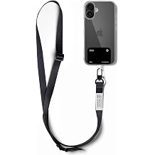 Ringke Holder Link Snap Hook Lanyard for Universal Cell Phone Case, Adjustable Crossbody Phone Lanyard