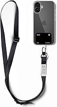 Ringke Holder Link Snap Hook Strap Cordon Bandoulière Téléphone Portable avec Étiquette Gradation TPU Cordon Accessoires Réglable en Corde de Polyester Sangle Courroie de Cou