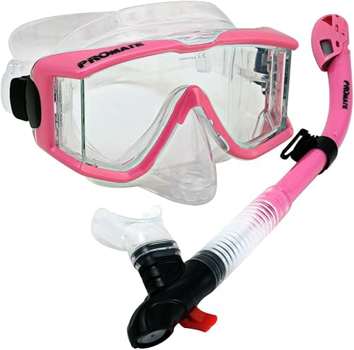 Miniatura 3 de Snorkeling Scuba Dive Dry Snorkel Purge Mask wPanoramic View Dive Gear
