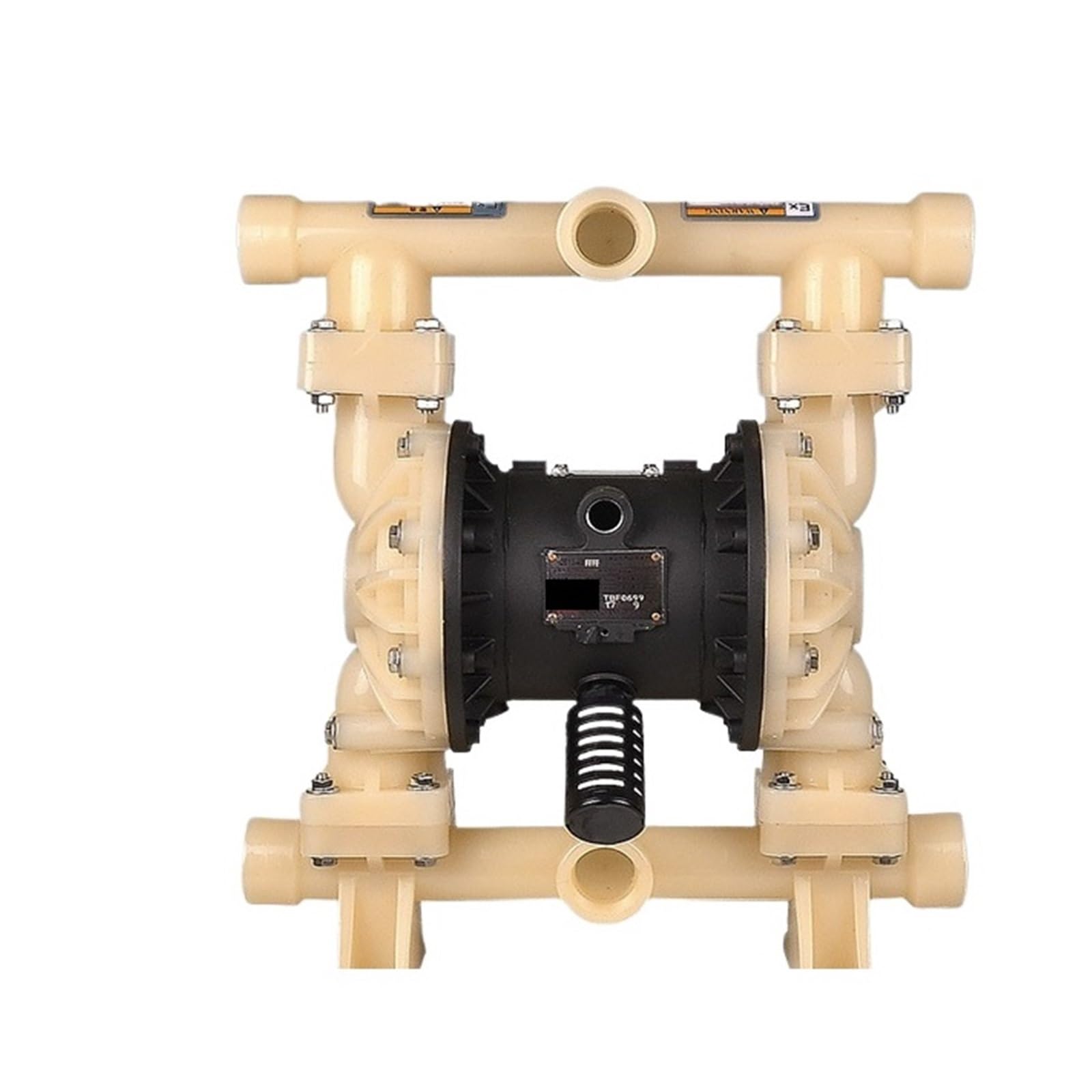CUDTAPI Pneumatic Diaphragm Pump QBY3-20FTFF Made Of Perfluoroplastic Acid And Alkali Resistant Material