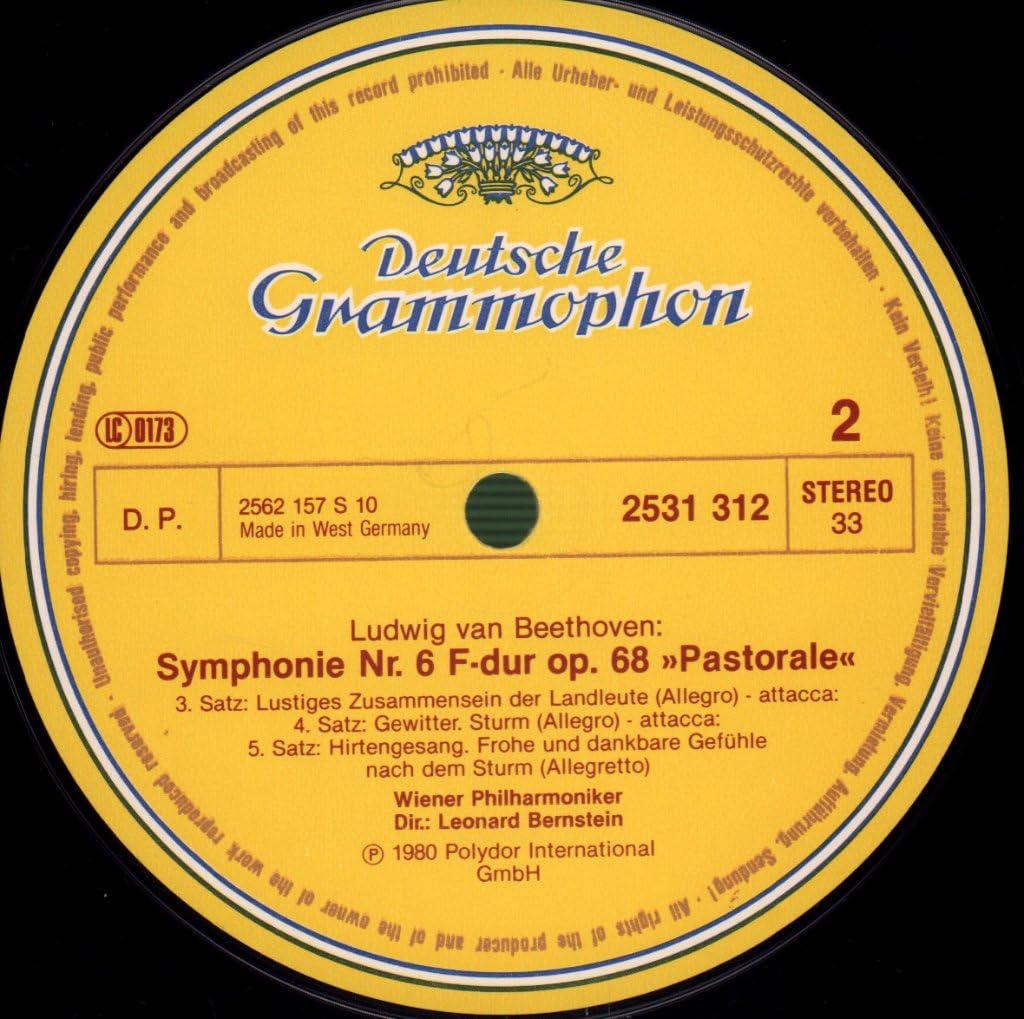 Symphonie No. 6 op. 68 Pastorale. Herbert von Karajan Mono